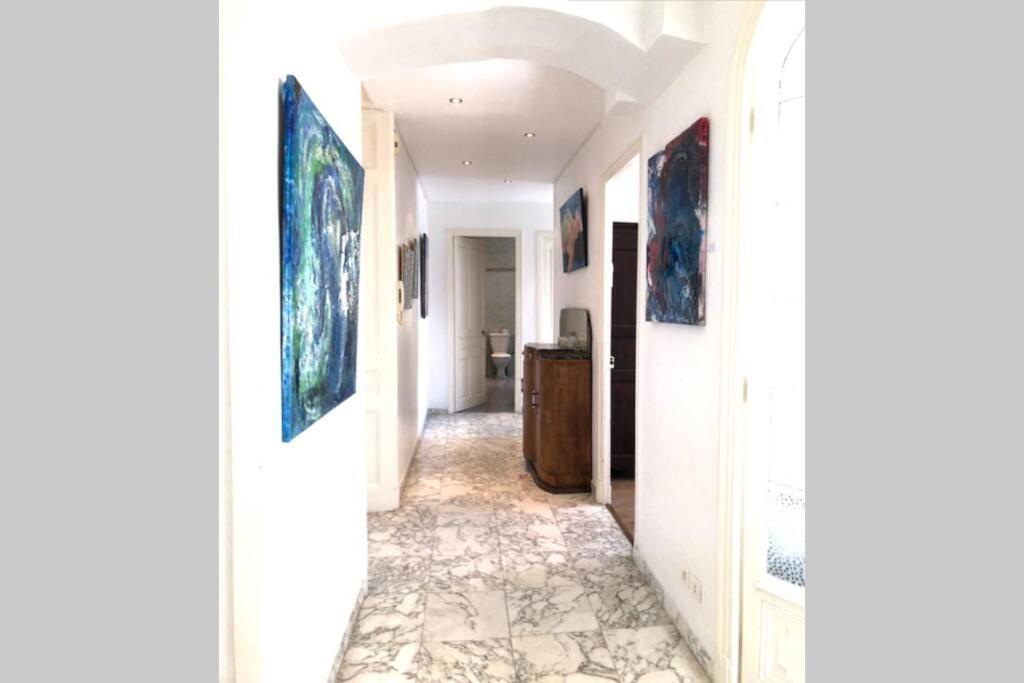 Spacious 3 Bedroom Flat Nice Center - Magnificent View-Parking Exterior photo