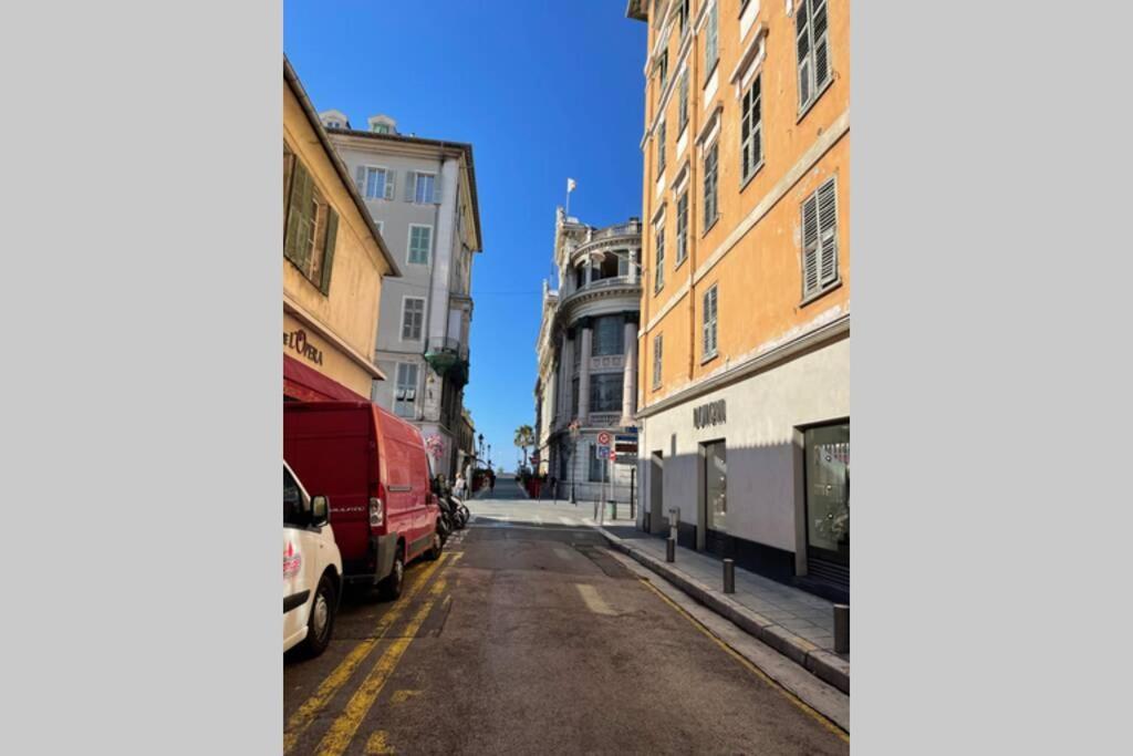 Spacious 3 Bedroom Flat Nice Center - Magnificent View-Parking Exterior photo
