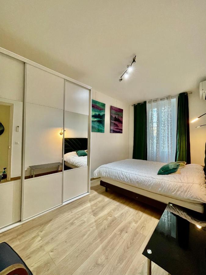 Spacious 3 Bedroom Flat Nice Center - Magnificent View-Parking Exterior photo