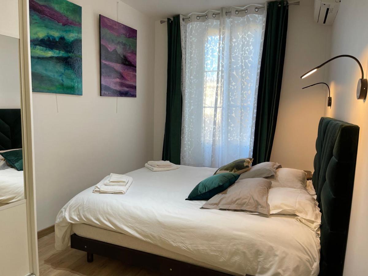 Spacious 3 Bedroom Flat Nice Center - Magnificent View-Parking Exterior photo